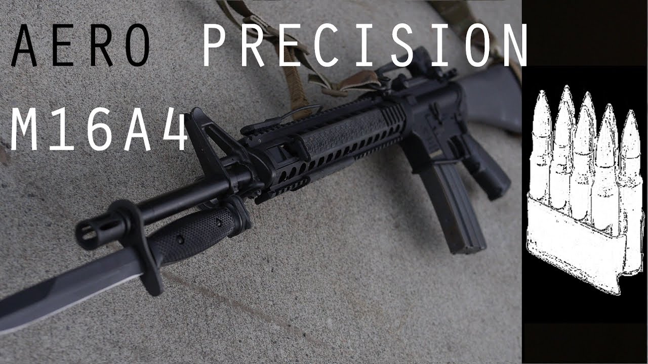 Aero Precision M16A4 impressions and setup