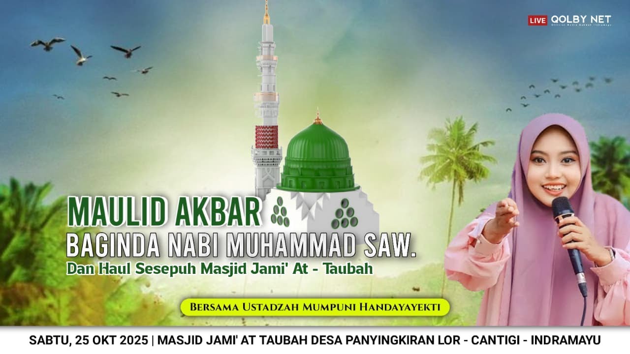 LIVE Maulid Nabi Muhammad SAW. Masjid Jami At Taubah Panyingkiran Lor | Bersama Ustadzah Mumpuni H.