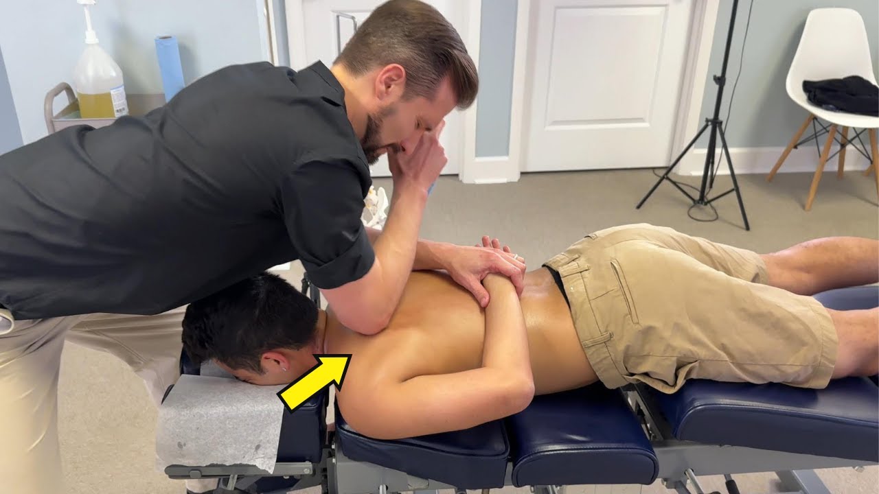 What The HECK Is He CRACKING?? WOAHHH 😳Patient REGRETS Life Choices - ASMR Pain Relief Dr. Ed