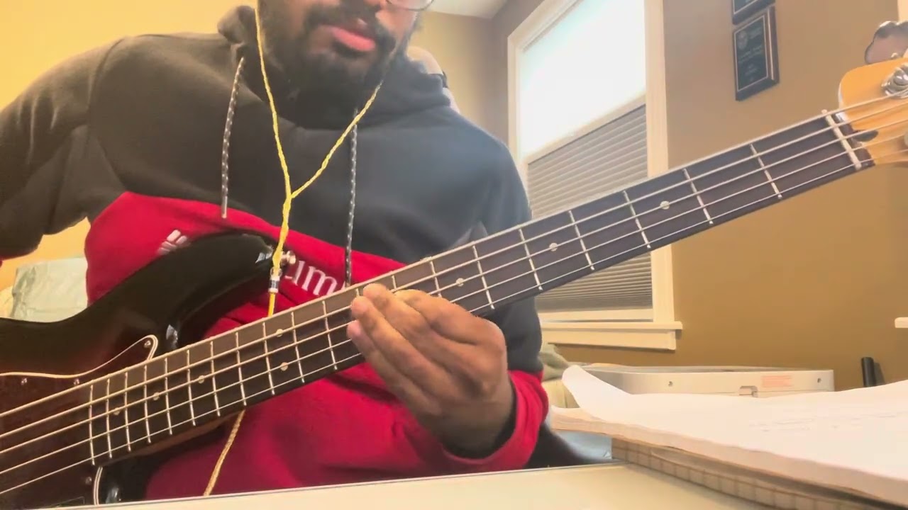 Hallelujah You’re Worthy by Judith McCallister (Fender Player 2 Modified Jazz Bass V)