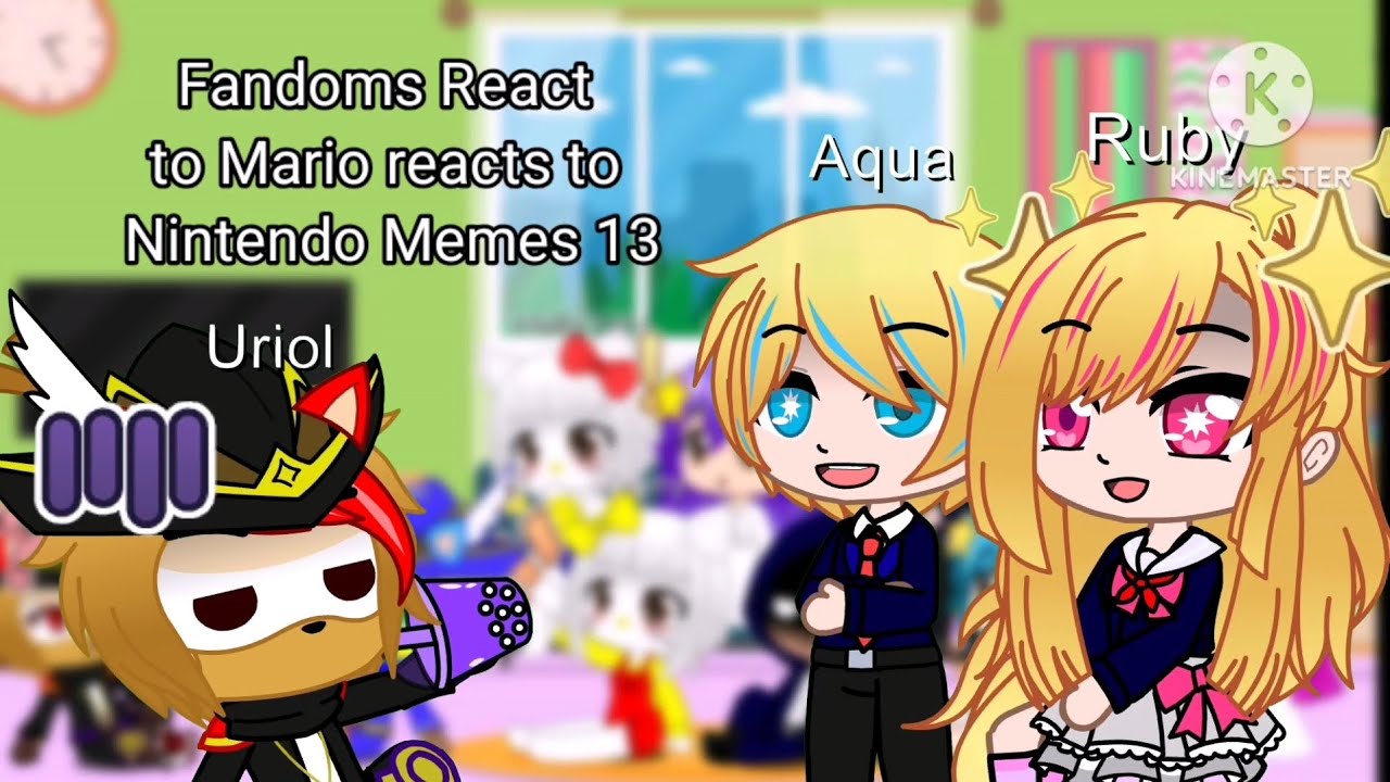 Fandoms React to Mario reacts to nintendo memes 13