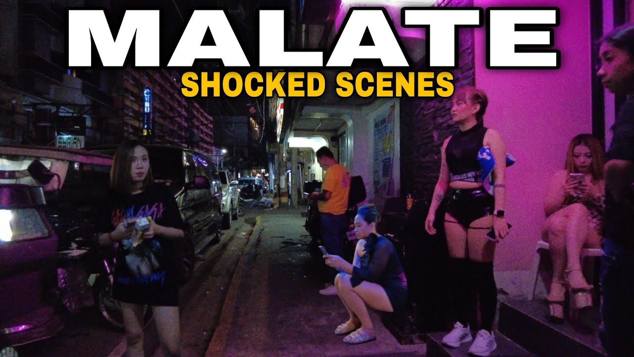 AMAZING EXPERIENCE NIGHTLIFE SCENES IN MALATE MANILA PHILIPPINES. 