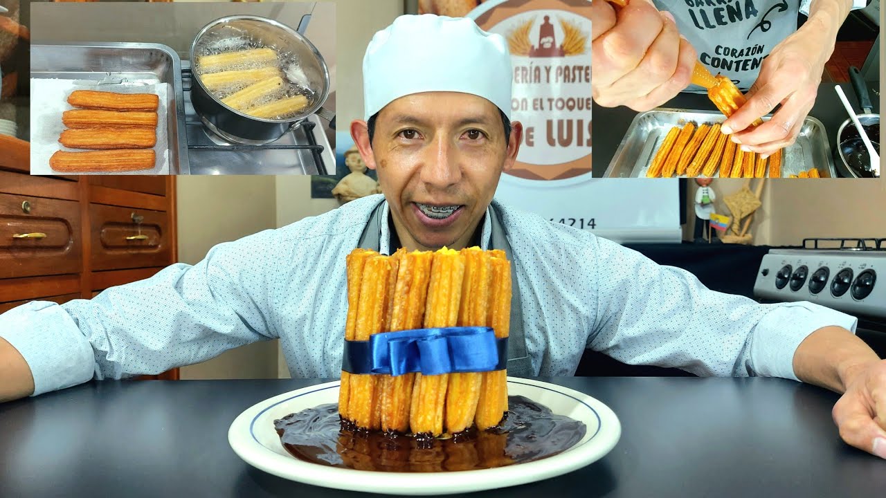 Cómo Elaborar Churros ( con el toque de Luis) Ecuador