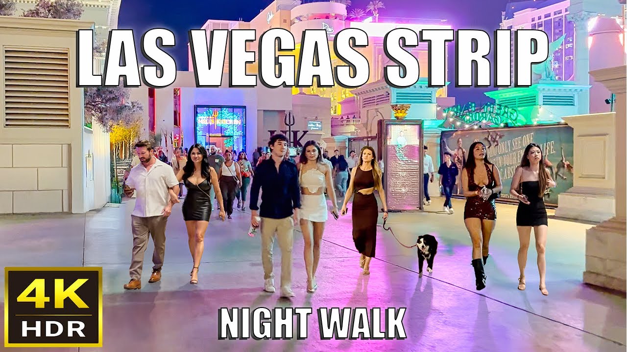 Las Vegas Strip Night Walk - Memorial Day Weekend 2025 - Las Vegas, Nevada