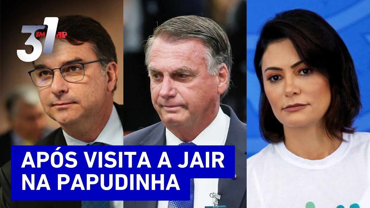 TOM CONCILIADOR? Flávio Bolsonaro diz que conversará com Michelle para superar atritos