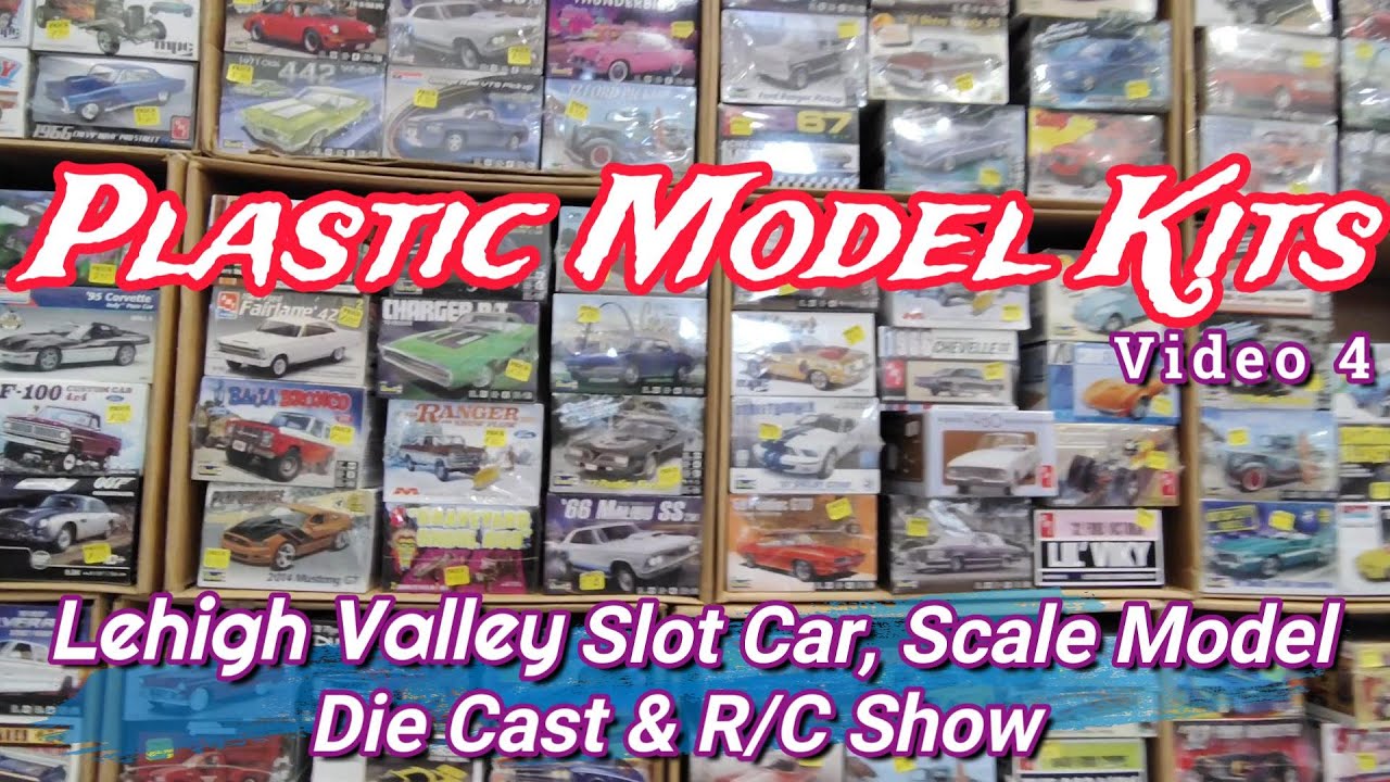 Plastic Model Kits Lehigh Valley Slot Car, Scale Model, Die Cast & RC Show Video 4 #plasticmodelkit