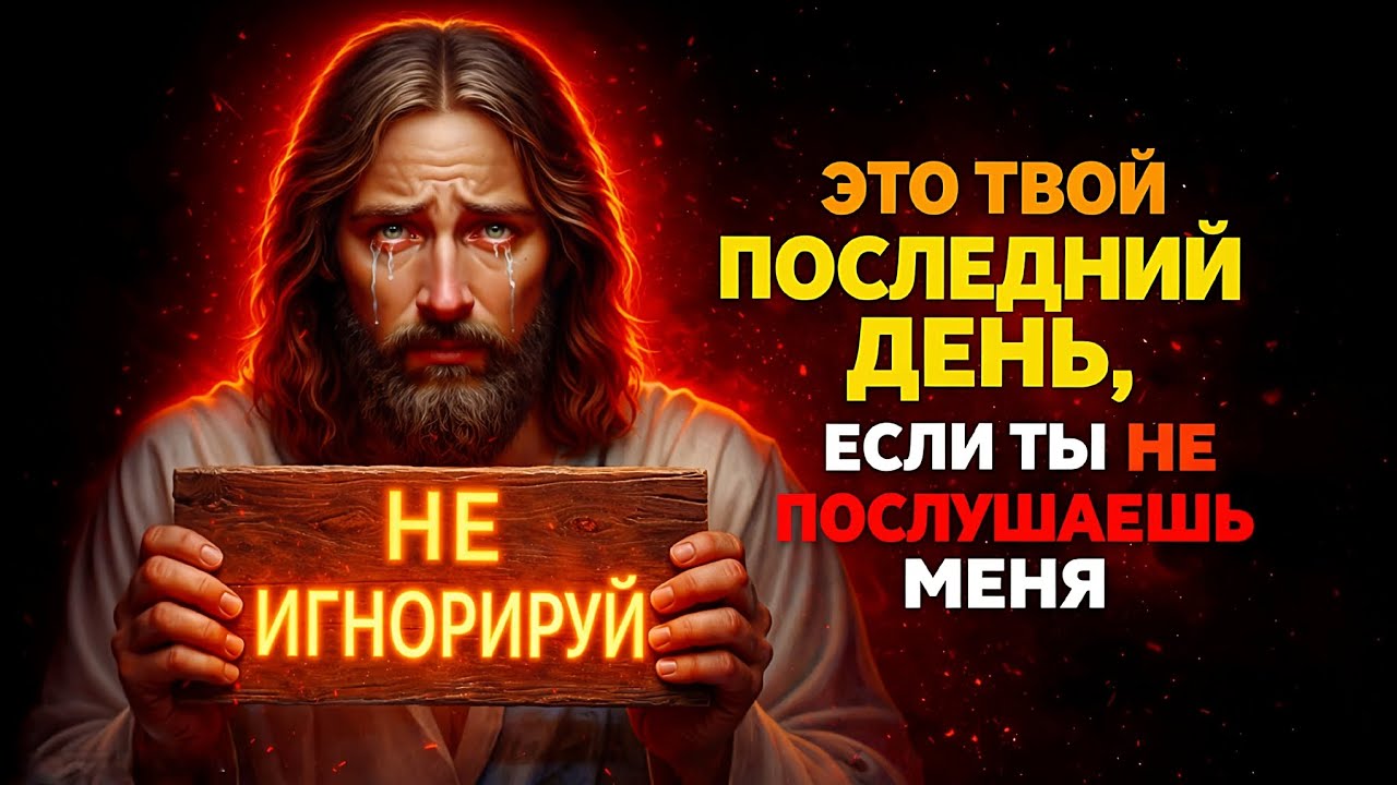 ✝️Бог говорит ➨ Это твой последний день, поэтому не игнорируй | Послание Бога сегодня для тебя