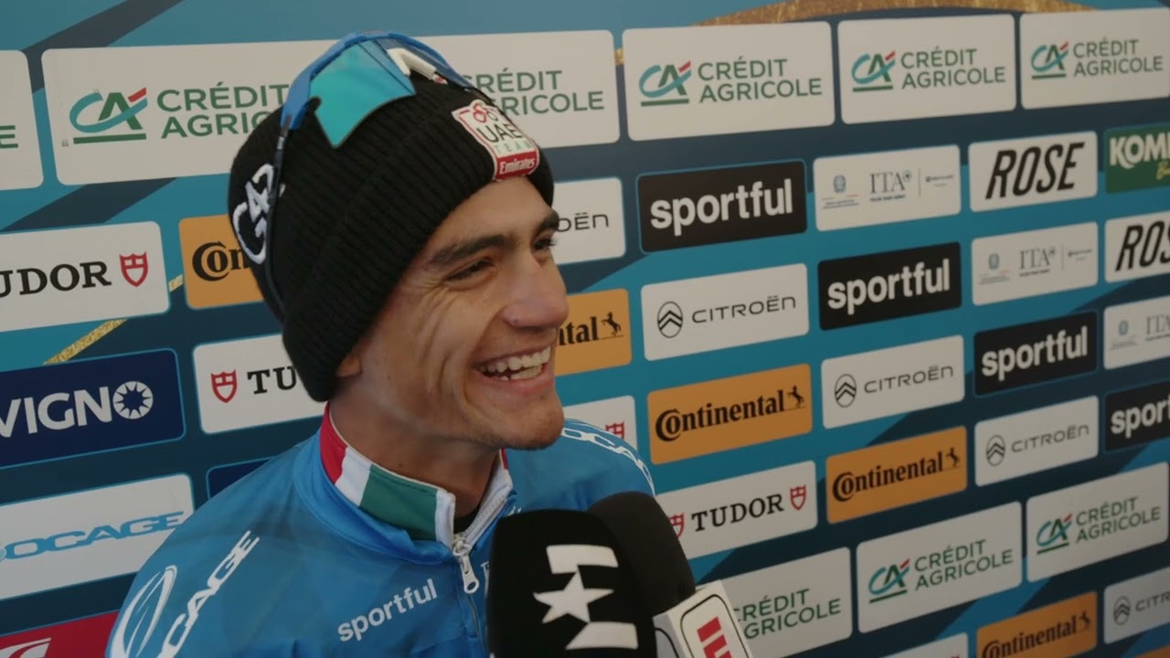 Isaac del Toro - Entrevista en la llegada - Etapa 7 - Tirreno-Adriatico 2026