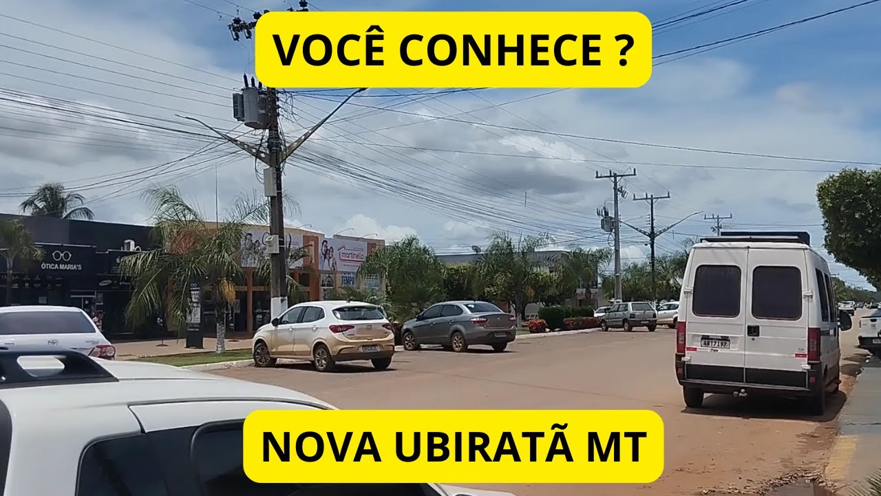 NOVA UBIRATÃ MT / SEMPRE TIVEMOS CURIOSIDADE DE CONHECER / PRODUTORA DE GRÃOS E PECUÁRIA DE CORTE