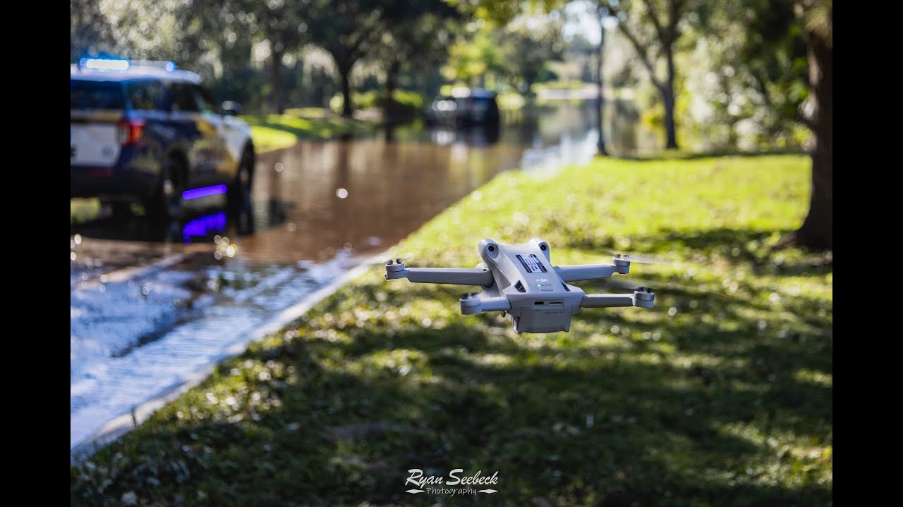 Drone footage of Hurricane Ian Central Florida flooding in Winter Springs and Oviedo