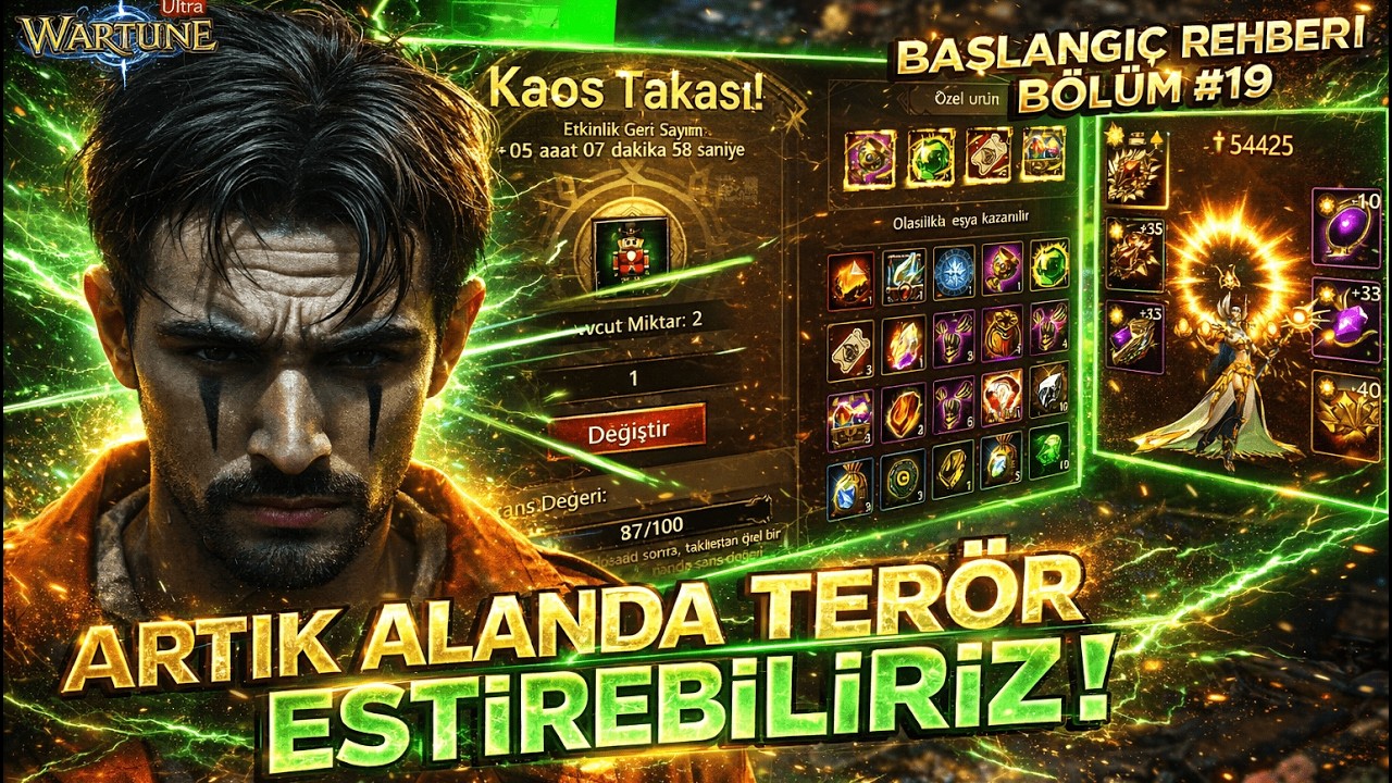 WARTUNE ULTRA YENİ SERVER BAŞLANGIÇ REHBERİ BÖLÜM 19 !!! Wartune Ultra Türkçe