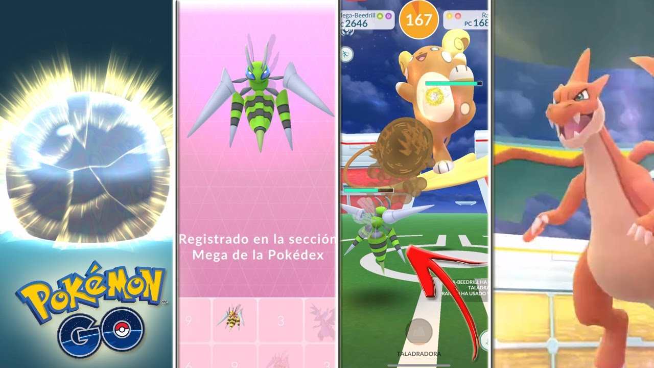 ¡MEGAEVOLUCIÓN MEGA BEEDRILL SHINY y COMPLETO INVESTIGACIÓN MEGADESCUBRIMIENTO Pokémon GO! [Keibron]