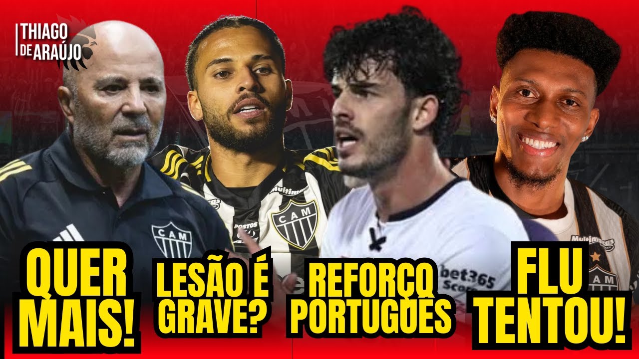 🎯 PORTUGUÊS CHEGANDO NO GALO 🔥 SAMPAOLI QUER MAIS REFORÇOS 🚨 É GRAVE? 🎩 FLUMINENSE TENTOU!