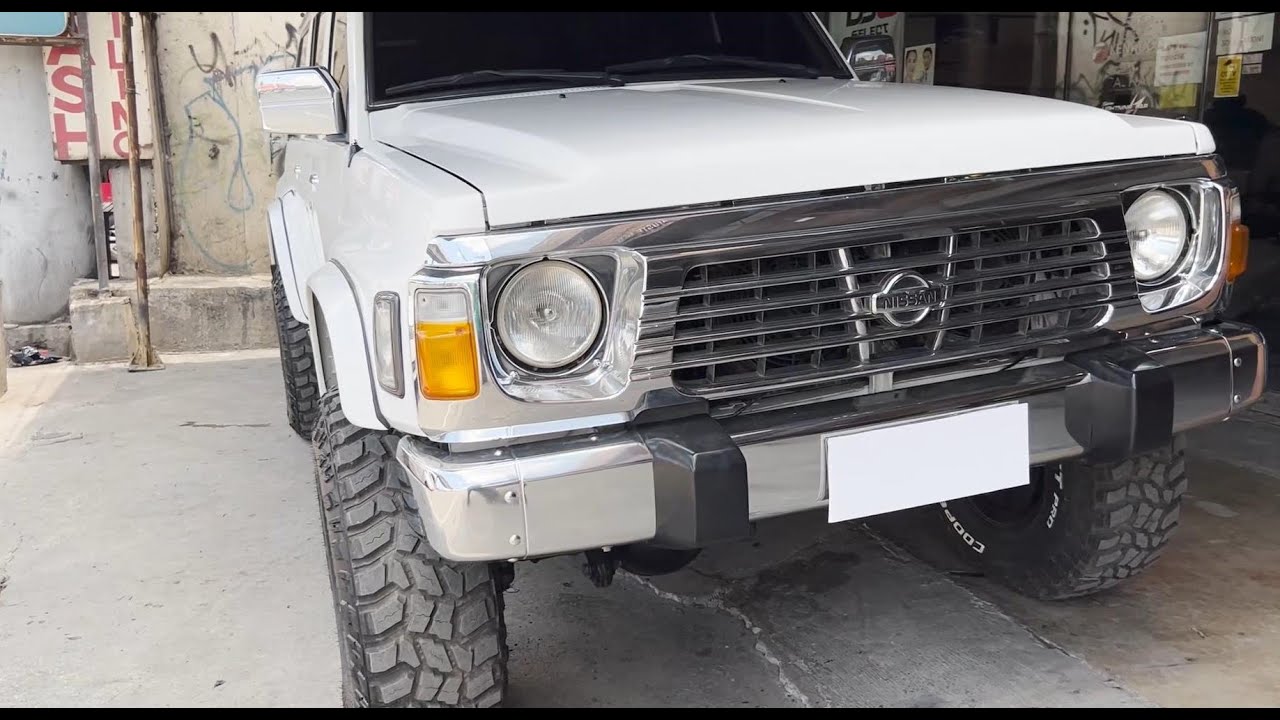 BASIC RESTORATION OF NISSAN SAFARI BY TREVOR ENTERPRISE & CRS AUTODECALS CAR ACCESSORIES