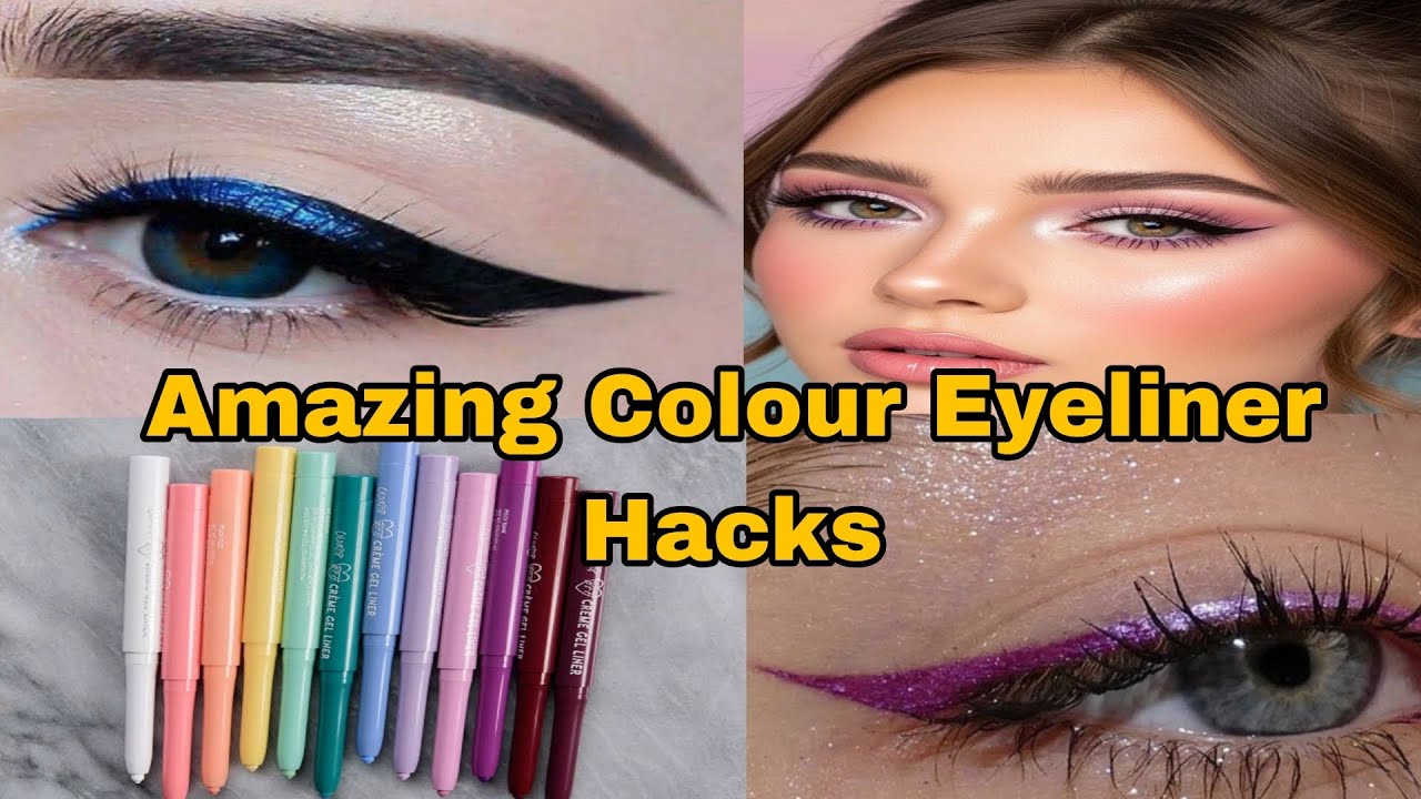 Amazing Parlor Secret Coloured Eyeliner Hacks | Makeup Tips And Tricks