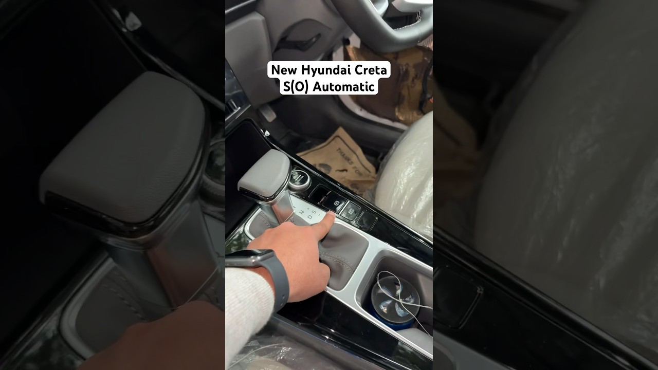 New Hyundai Creta Facelift 2024 🔥 S(O) Automatic #shorts #youtube #cars #hyundai #creta #creta2024