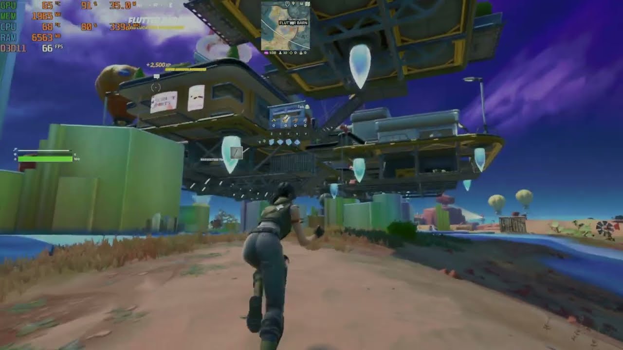 Fortnite i5 3470, 8gb ram, gtx 750ti 2gb gameplay test