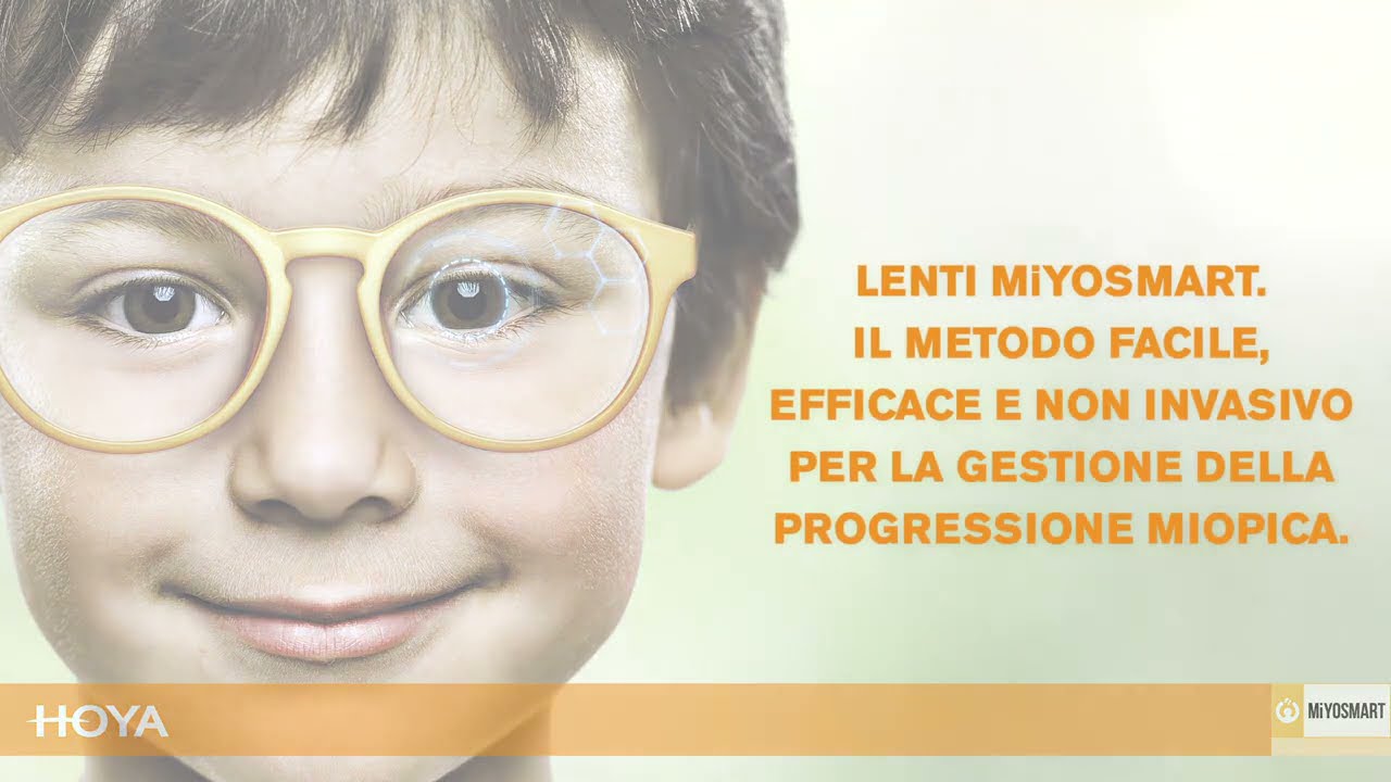 Hoya MiyoSmart, le lenti che gestiscono la progressione della miopia nei bambini