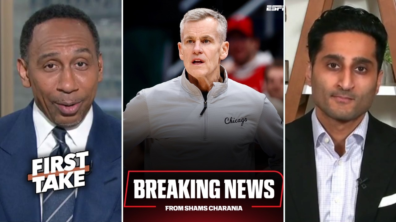 FIRST TAKE | Shams BREAKING: Billy Donovan steps down as Bulls Head Coach - Stephen A. Smith
