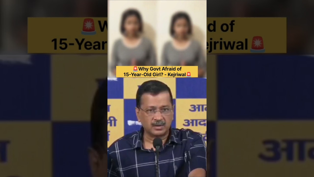 🚨Ruchika Was Forced to Apologise : Kejriwal😱 #shorts