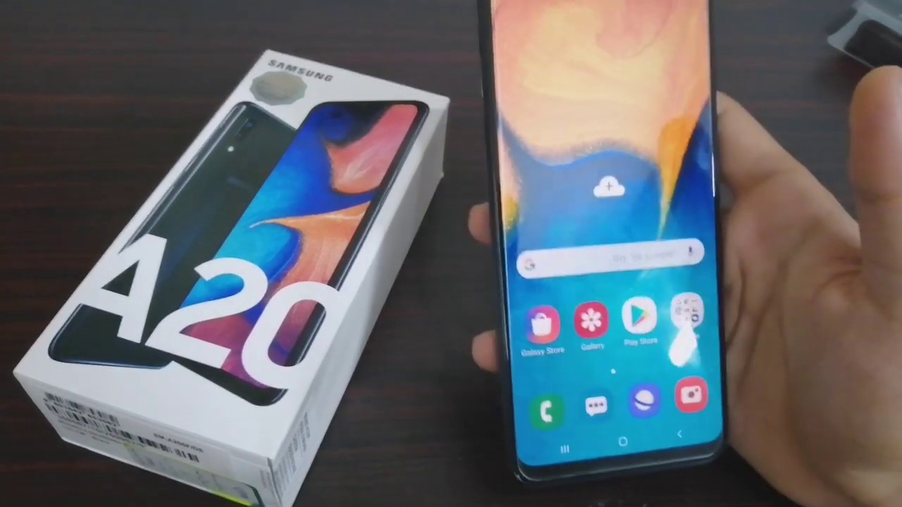 Unboxing and review of samsung galaxy A20||a worth it phone||