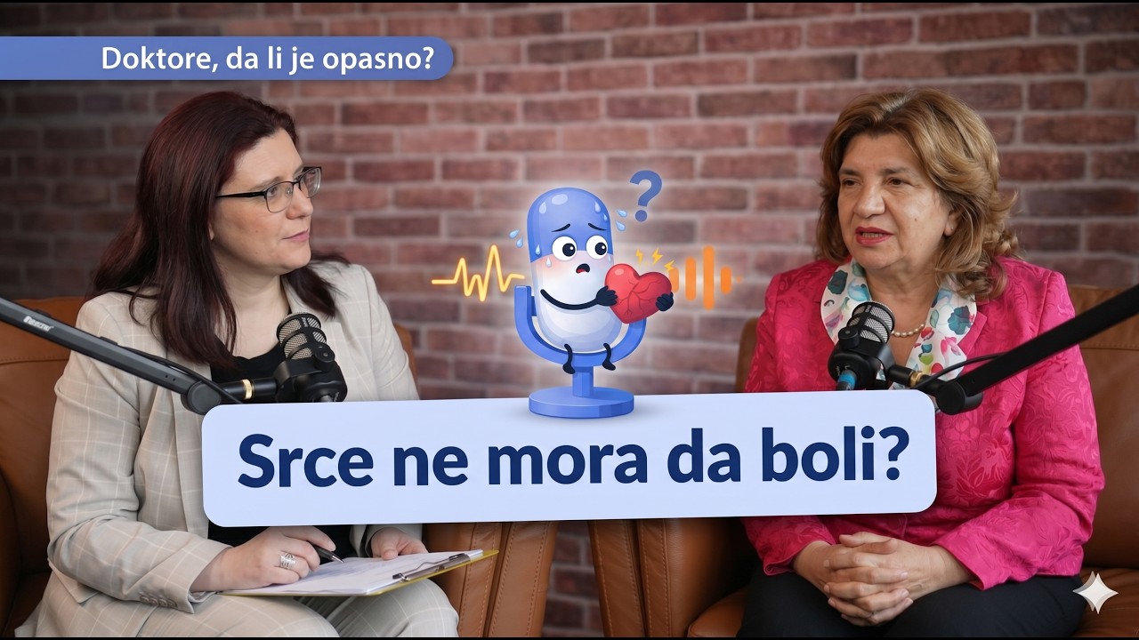 Srce ne mora da boli? Preskakanje srca i krvni pritisak | Doktore, da li je opasno? #6