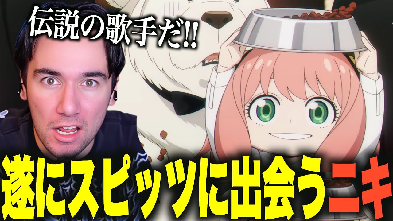 【海外の反応】スピッツを知らないニコラスニキが初めて聞いた結果ｗｗｗ【スパイファミリー3期OP】【スピッツ - 灯を護る】【翻訳】【ニコラス兄貴】