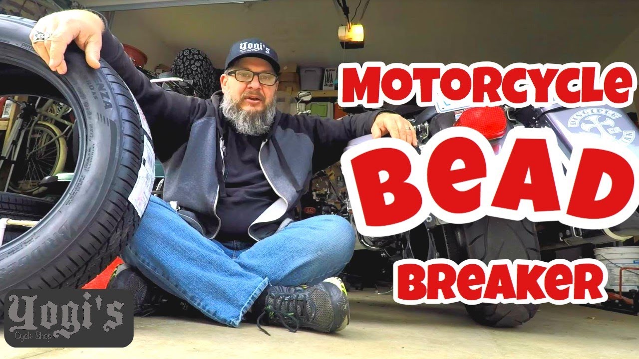 Motorcycle Tire Bead Breaking