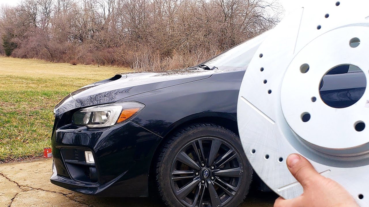 2015-2020 Subaru WRX Front Brakes Pads & Rotors | How to change