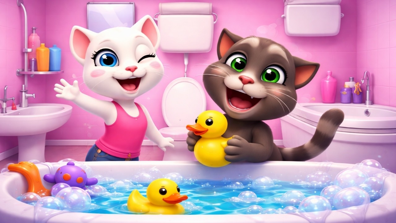 Приглашаем Тома принять ванну и отлично провести время! 🛁