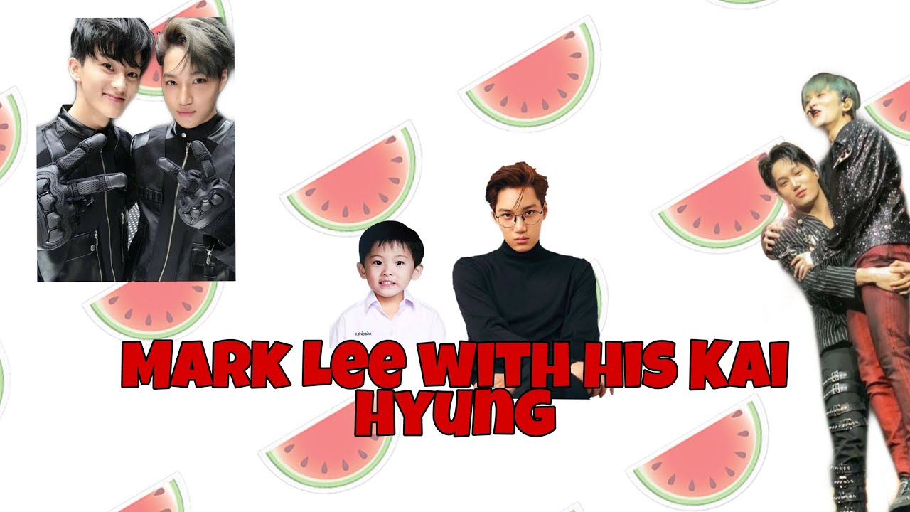 mark lee and his kai hyung  ||  kaimark markkai moments