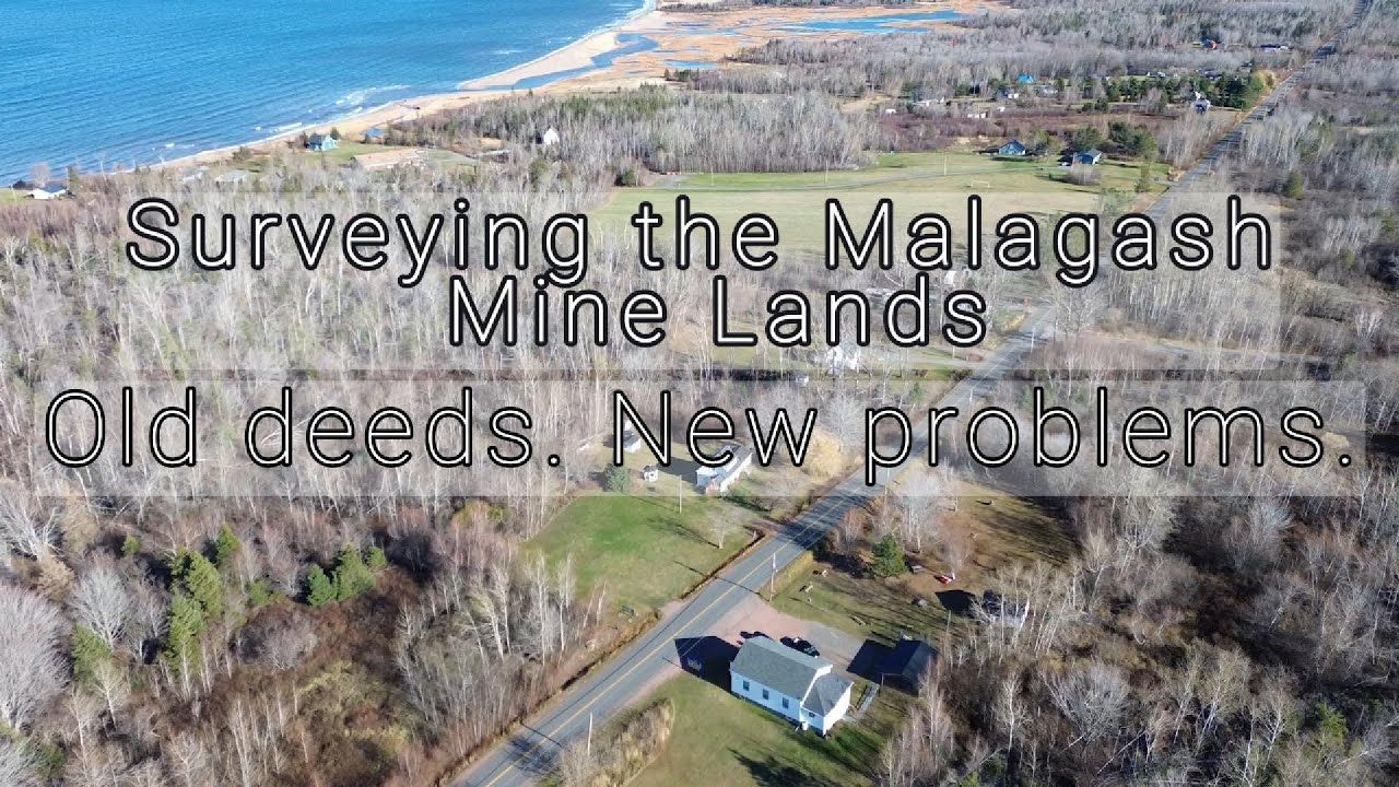 Surveying the Historic Malagash Mine Lands