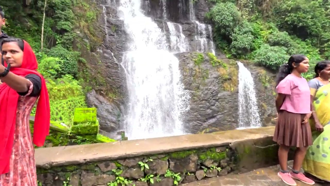 Valanjanganam Water Falls - Scenic Walk 🔥 National Highway 183, Kerala, India 🔥 4K - UHD - 60 FPS