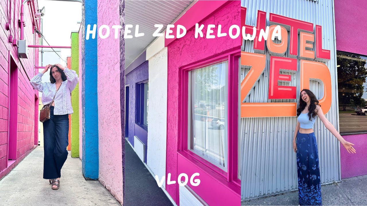 Ultimate Kelowna Foodie Adventure 🍇 | Where to Eat + Stay at Hotel Zed!