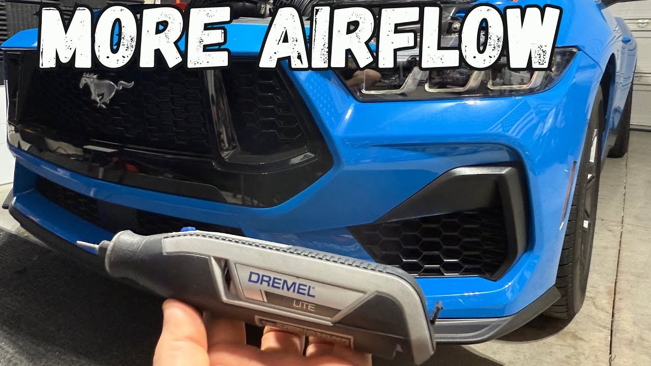 LOWER IAT ? Drilling out the holes in my S650 Grille