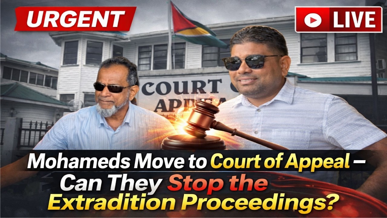URGENT  Mohameds Move to Court of Appeal – Can They Stop the Extradition Proceedings ?