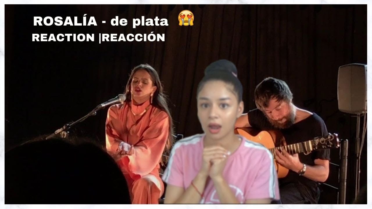 ROSALÍA - De Plata (Directo Sevilla) REACTION | REACCIÓN