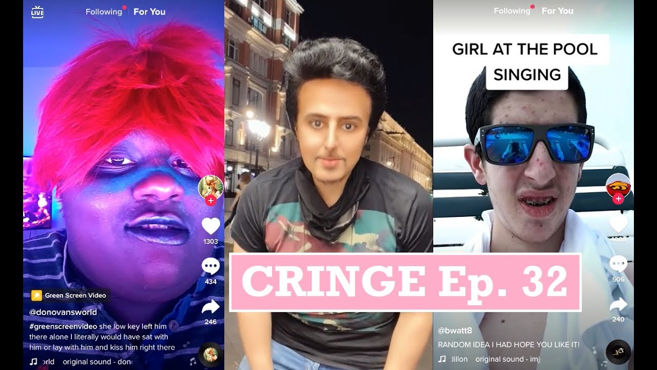 Tik Tok Cringe Compilation You've Never Seen PART 32!!!!!