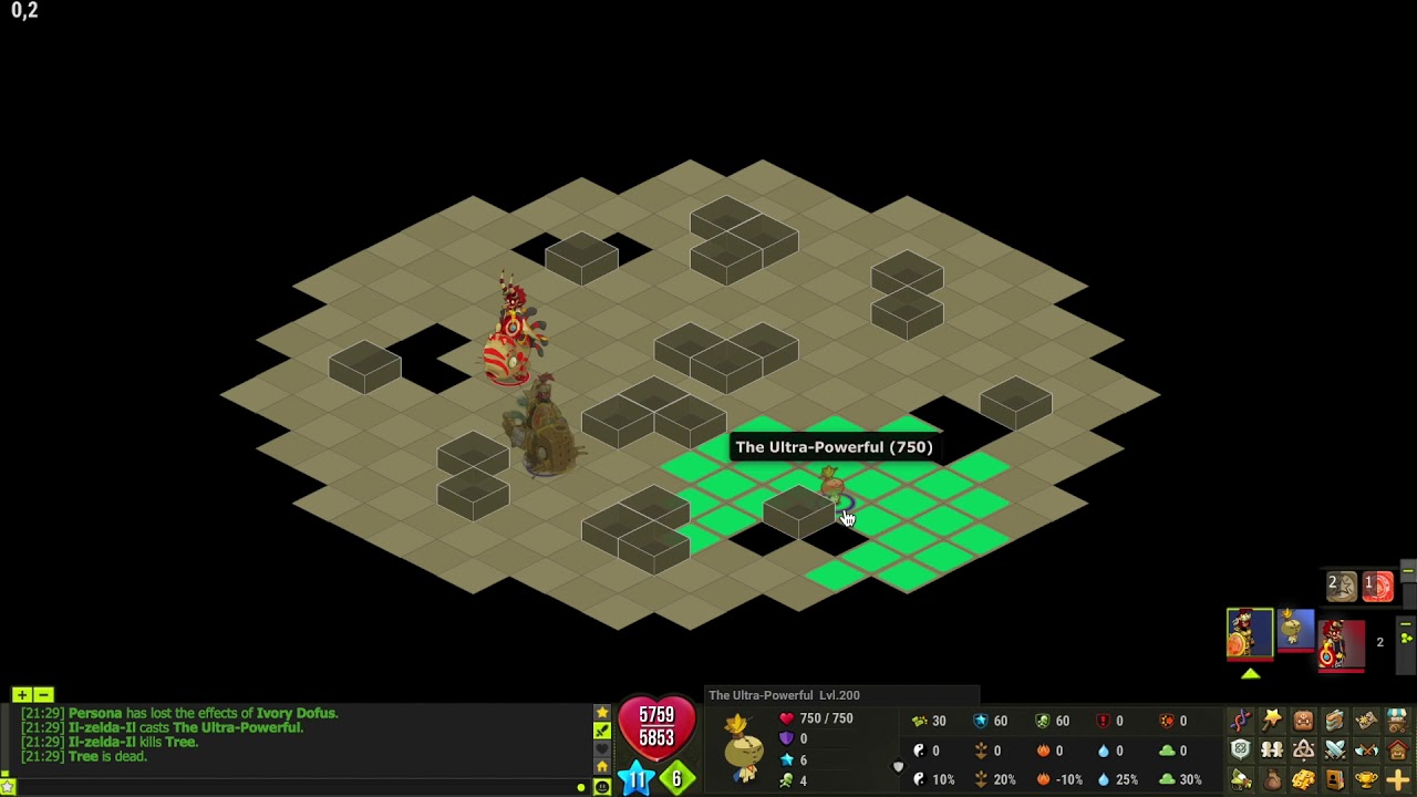 Dofus: 1v1 Mask Vs Xel/Cra/Sadi