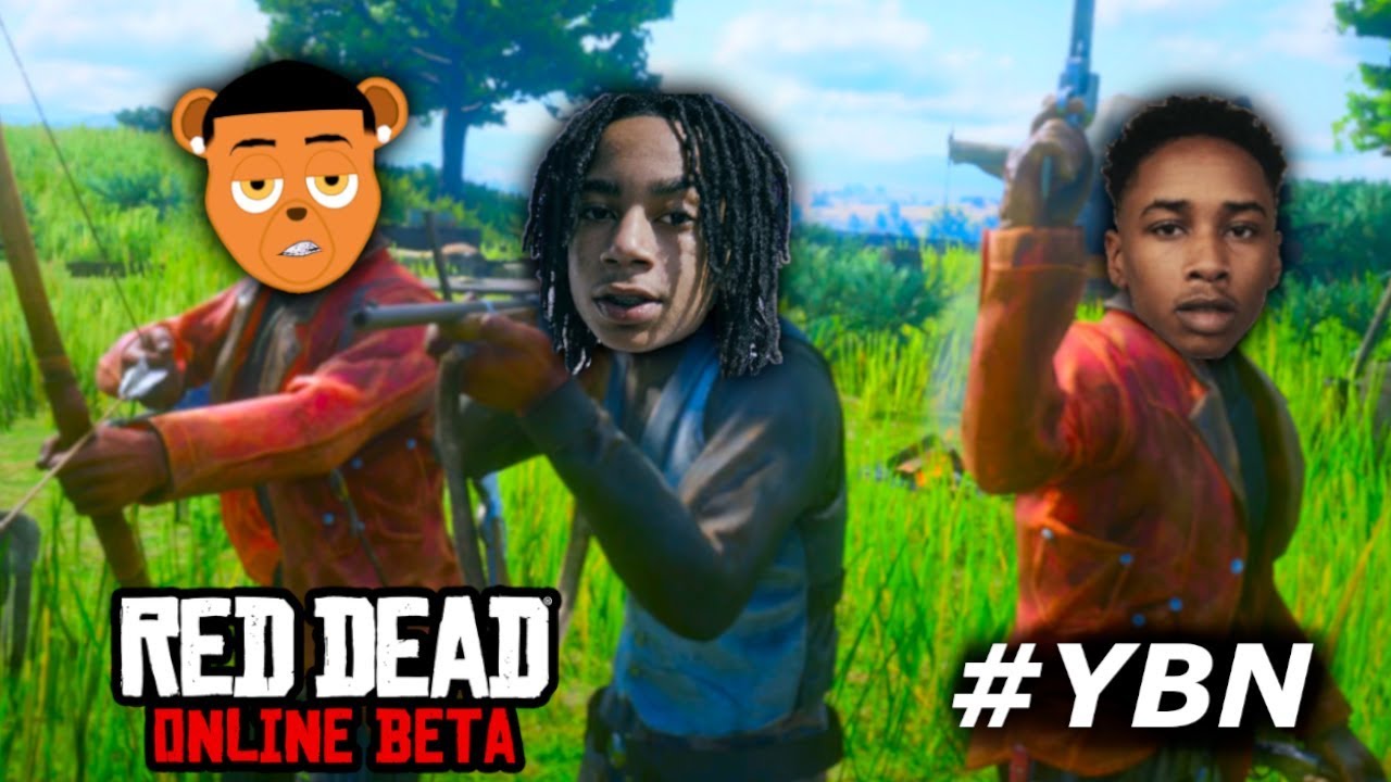 YBN Nahmir FIGHT! Red Dead 2 Online! Ft. YBN GLizzy 🔥