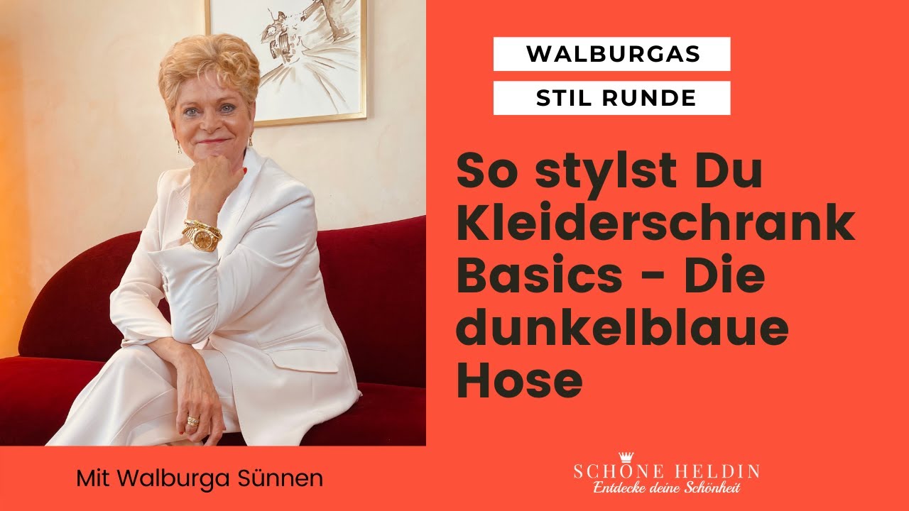 Walburga’s Stil Runde - So kombinierst Du eine dunkelblaue Hose für verschiedene Gelegenheiten