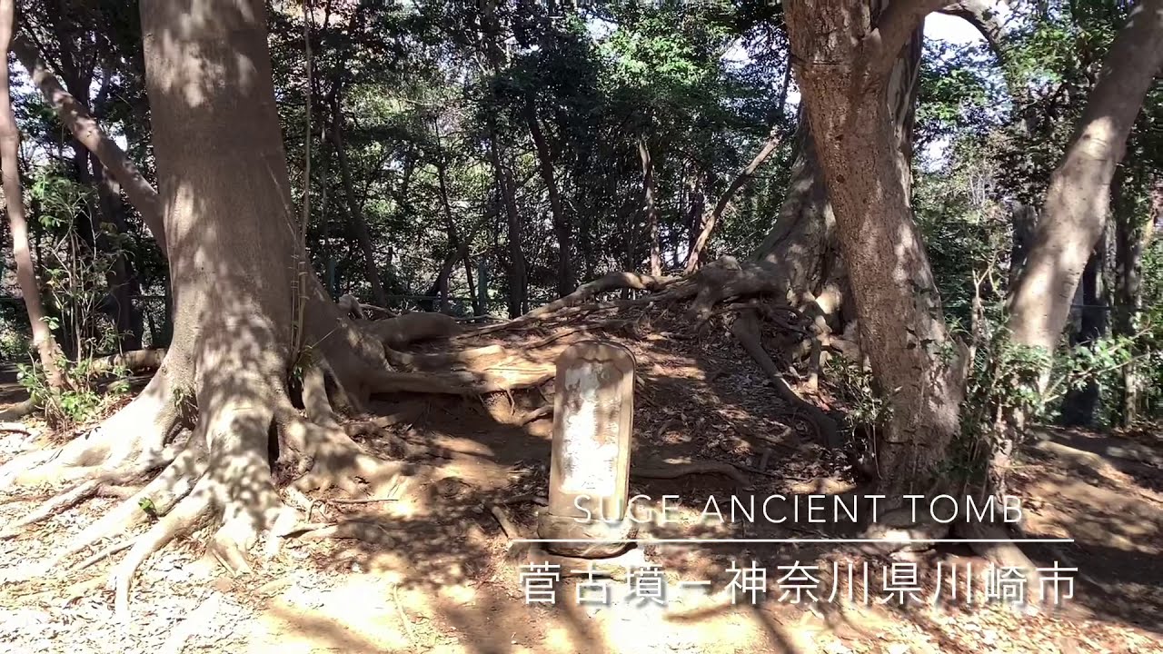 SUGE-Kofun tumulus in Japan 菅古墳