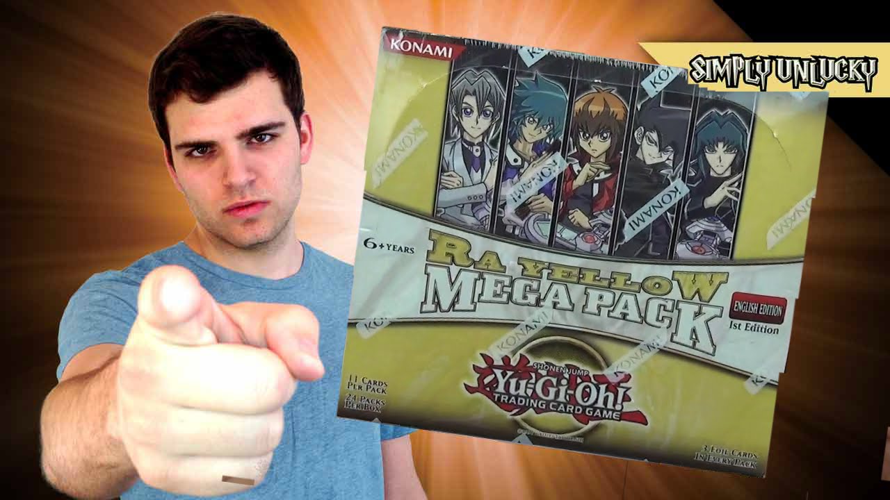 Best Yugioh 2012 GX Ra Yellow Mega Pack 1st Edition Box Opening! OH BABY!!
