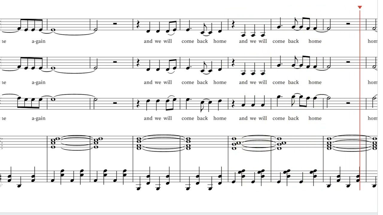 From Now On  - Alto practice
