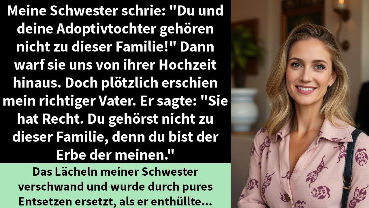 Meine Schwester schrie   Du und deine Adoptivtochter gehören nicht zu dieser Familie!