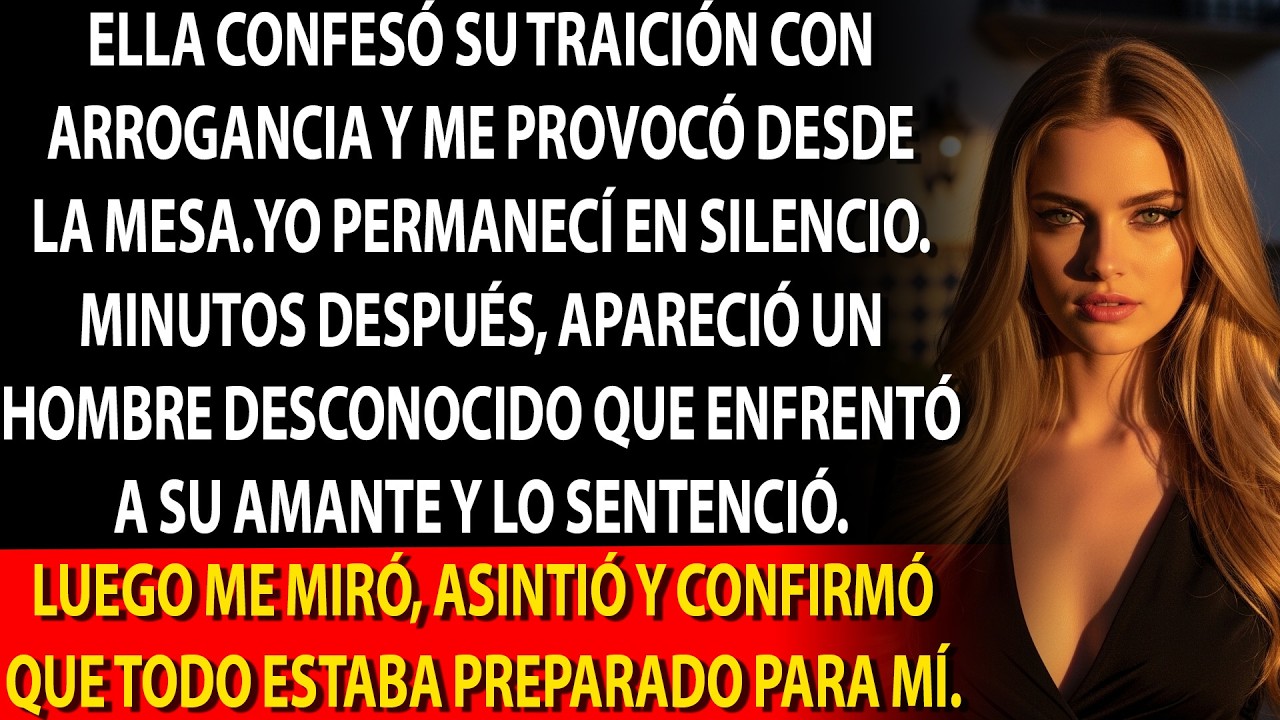 😏 Sonrió con desdén y presumió su traición: «¿Sabes quién es él?»