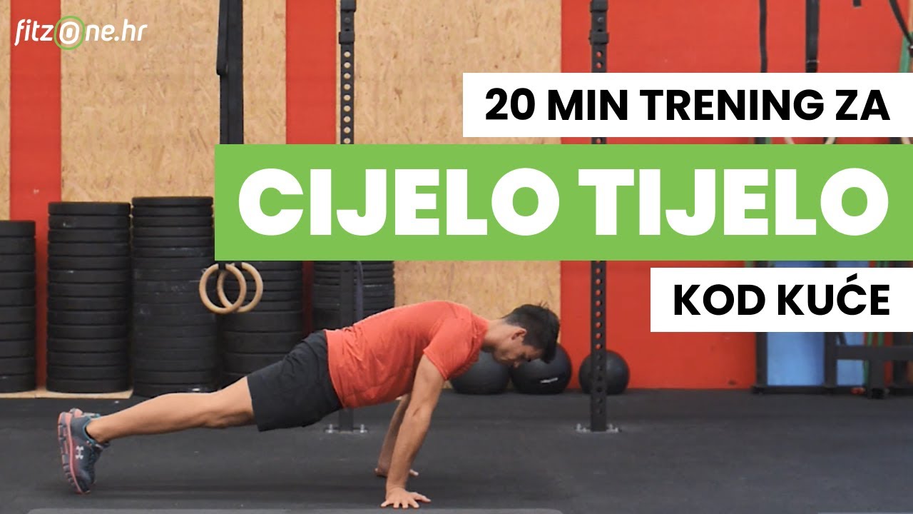 20-minutni TRENING ZA CIJELO TIJELO kod kuće!💪