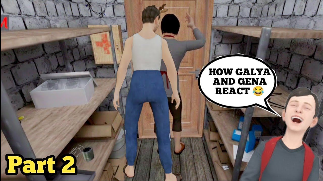 Schoolboy Runaway Stealth - How Galya And Gennady React On Different Things 😂 Full Gameplay 