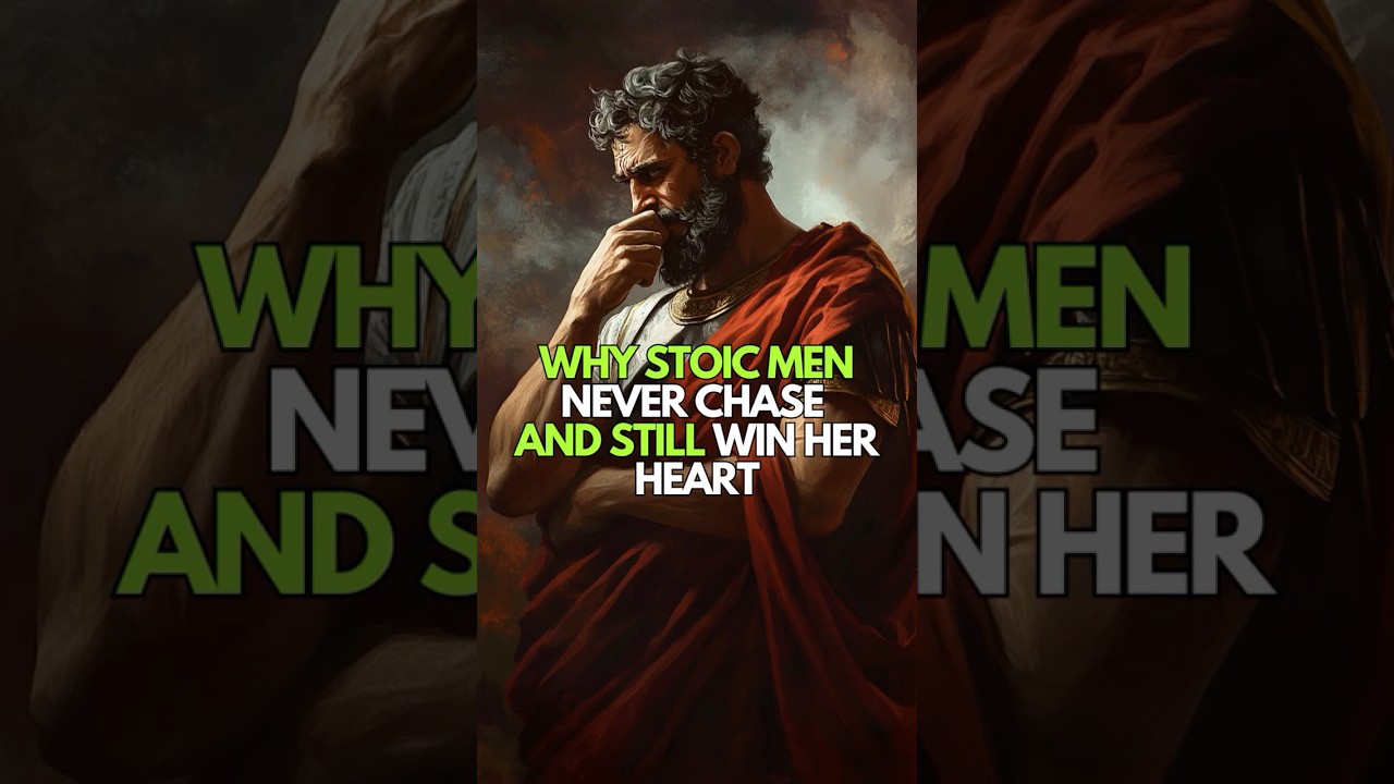 Why Stoic Men Never Chase – And Still Win Her Heart