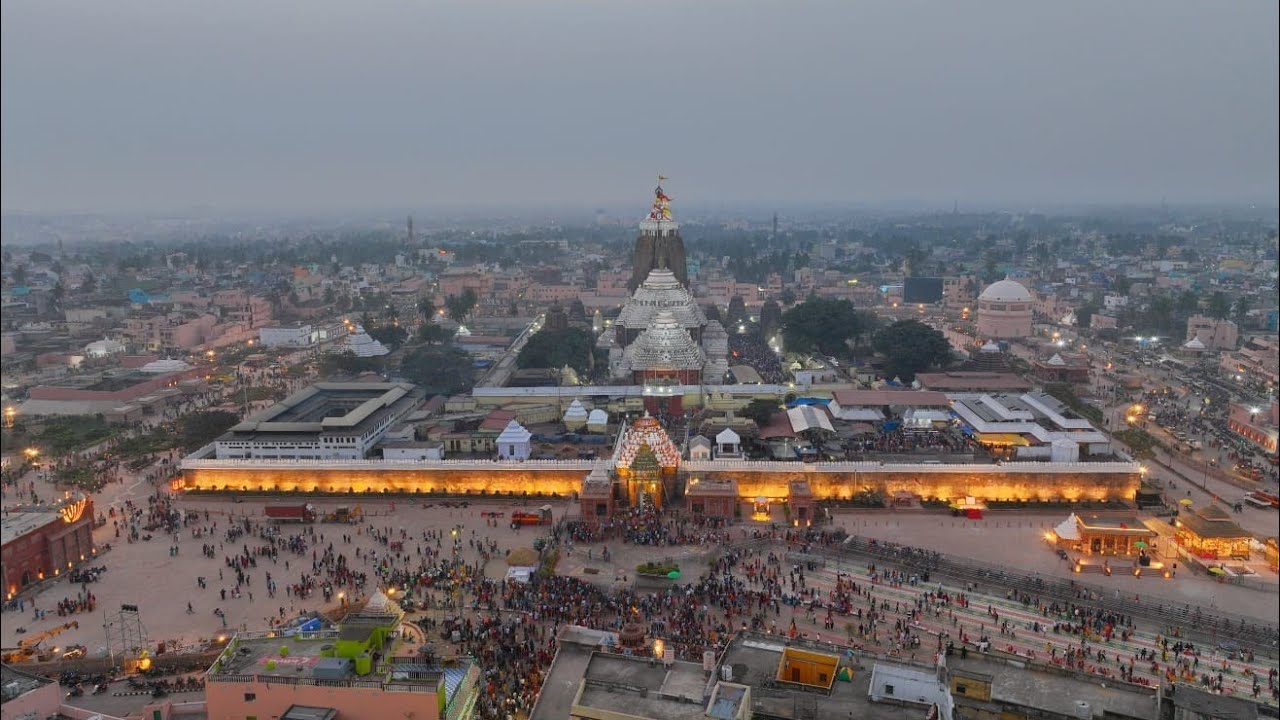 Before and After Puri Srimandir Parikrama Prakalpa a Time Lapse
